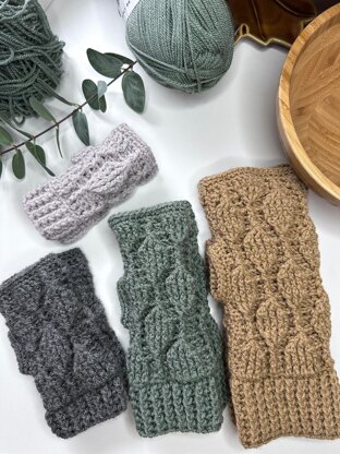 Trailing Leaves Mittens