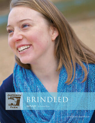 Brindled Wrap in Juniper Moon Findley Dappled - JMF04-01 - Downloadable PDF