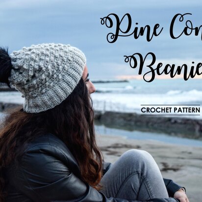Pine Cone Beanie - Crochet Pattern