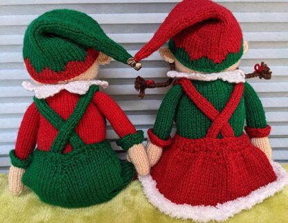 Holly and Jolly the cheeky elves