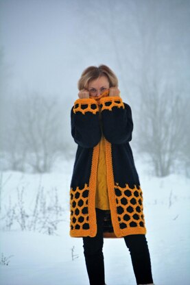 Sweet Honey Coat-Cardigan