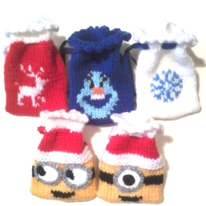 Christmas gift bags, minion and frozen