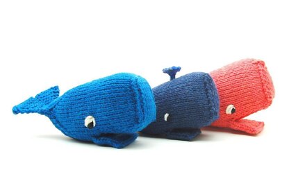 Whale Amigurumi Plush Toy