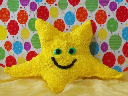 NURSERY STARFISH TOY KNITTING PATTERN - MADMONKEYKNITS