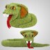Cobra Snake Amigurumi Toy