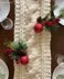 Rustic Cable Stitch Table Runner_