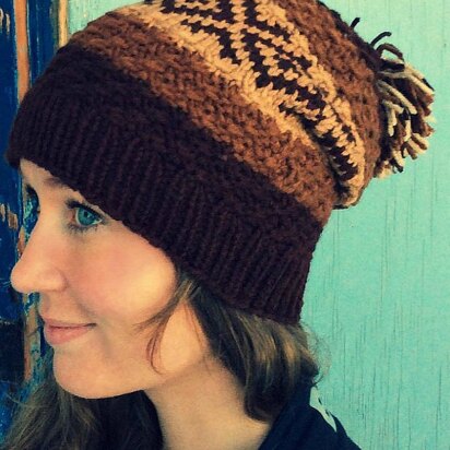 Western Hat - knitting pattern