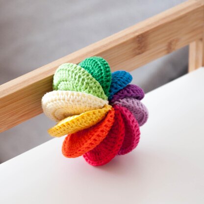 Colorful Baby Toy Crochet Pattern