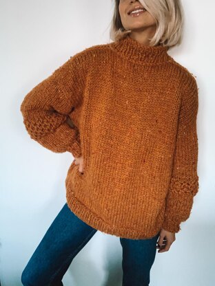 Simple Sweater "Amber"