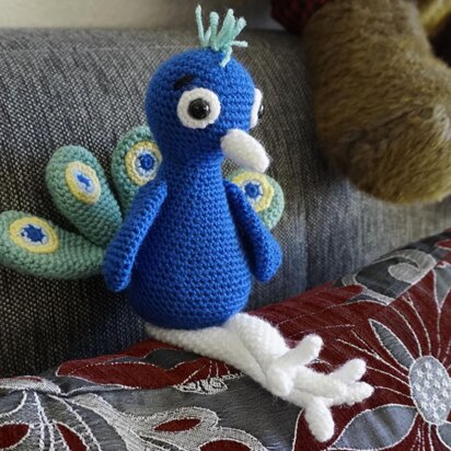 Crochet Pattern for the Peacock Phil!