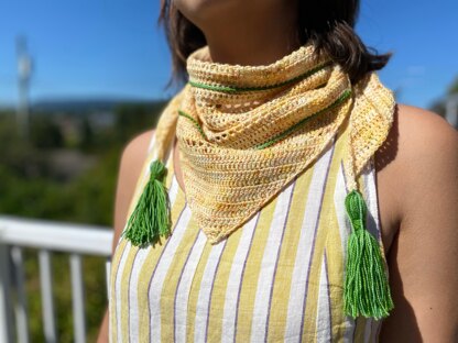 Field Rows Shawl