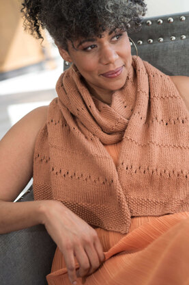 Hawthorn Shawl in Berroco Pima Soft - Downloadable PDF