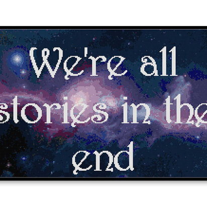 We're all Stories - Doctor Who - PDF Cross Stitch Pattern