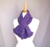 Ruffle Keyhole Scarf