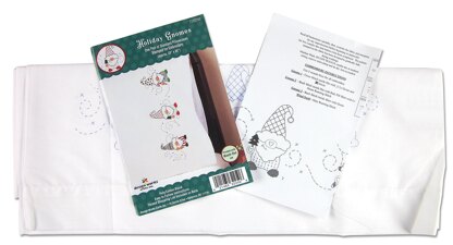 Design Works Christmas Gnome Cross Stitch Kit - 20x30in