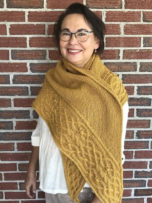 Tuscan sun shawl