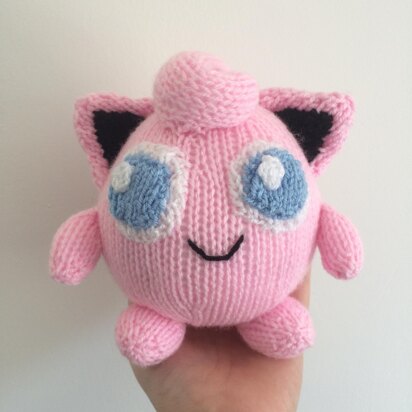 Jigglypuff pokemon toy amigurumi - knitting pattern