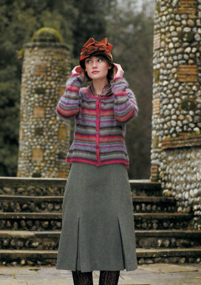 Wentworth Cardigan in Rowan Kidsilk Haze - ZM72-00040-ENPFRP - PDF