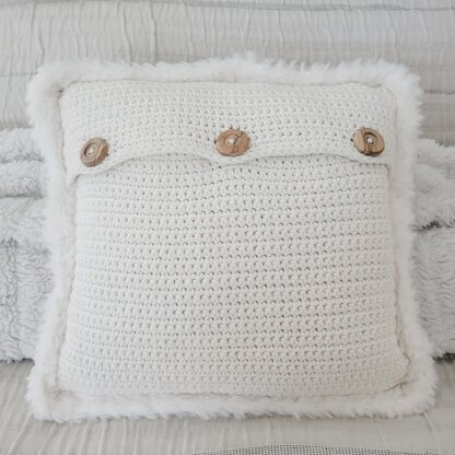 Nordic Snowflake Pillow Cover