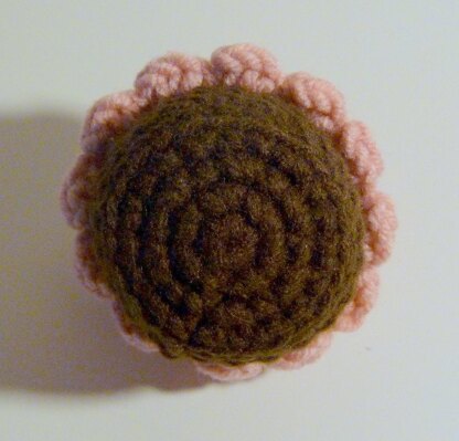 Crochet Cupcake Toy or Pincushion