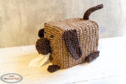 Dog Tissue Box Cover