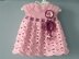 Crochet PATTERN Baby Dress Crochet Christening Dress