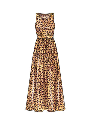 New Look Misses' Knit Dresses N6751 - Paper Pattern, Size A (10-12-14-16-18-20-22)