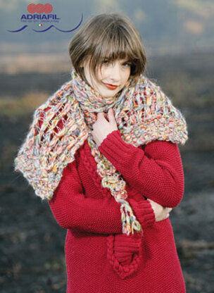 Audrey Wrap in Adriafil Bi-Use - Downloadable PDF