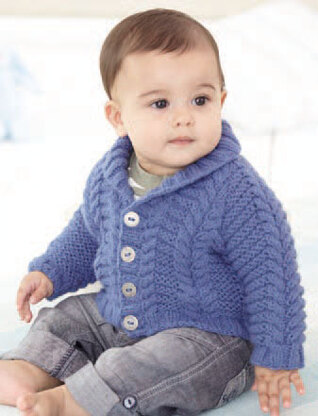 Shawl Collar and V Neck Cardigans in Sirdar Supersoft Aran - 4782 - Downloadable PDF