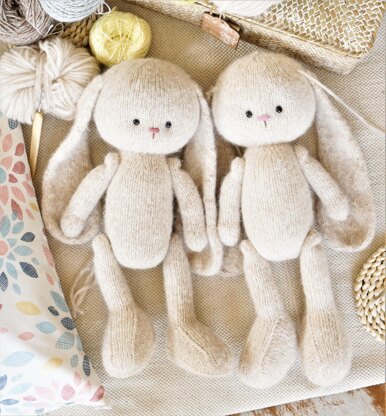 Knitting Bunny Toy Pattern