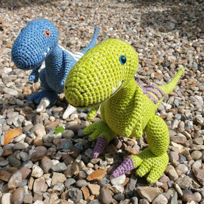 Ronnie the Raptor - UK Terminology - Amigurumi