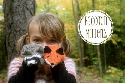 Raccoon Mittens