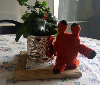Crochet animal fox