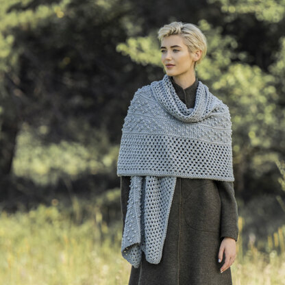 Blue Sky Fibers Dayton Crochet Wrap PDF