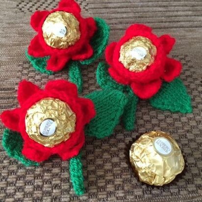 Valentine Rose with Ferrero Rocher