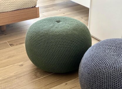 Urchin Shell Pouf