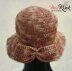 Brimmed Hat with Bow