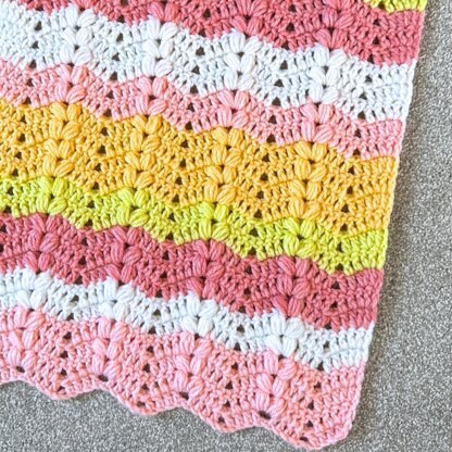 Pebble Waves Blanket