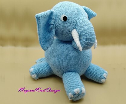 Theo the blue elephant