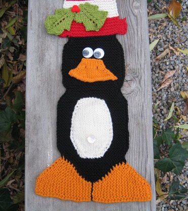 Celebrate the Season with Pengy, Scarf