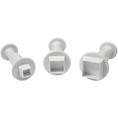 PME Square Plunger Cutter Set of 3