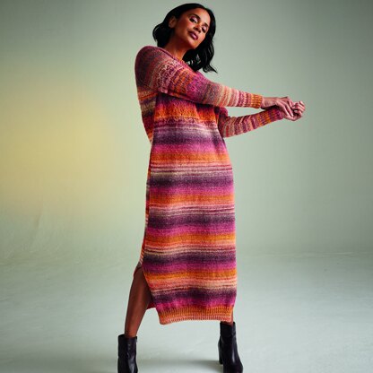 Sirdar 10712 Tall Poppies Dress PDF