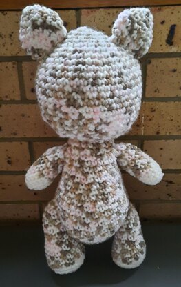 Marshmallow the Teddy Bear Crochet Pattern