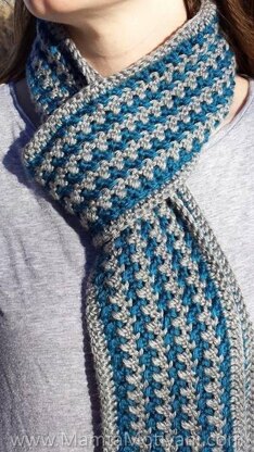 Designer Crochet Scarf Pattern For Beginners