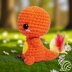 Charmander pokemon plush amigurumi