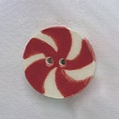 Mill Hill Button 86196 - Peppermint Candy