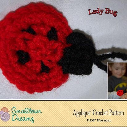 Lady Bug Appliqué