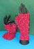 Beaded Easy Lace Fingerless Gloves