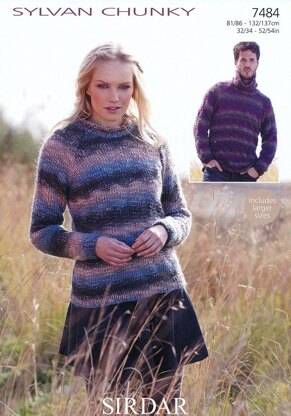 Sweaters in Sirdar Sylvan - 7484
