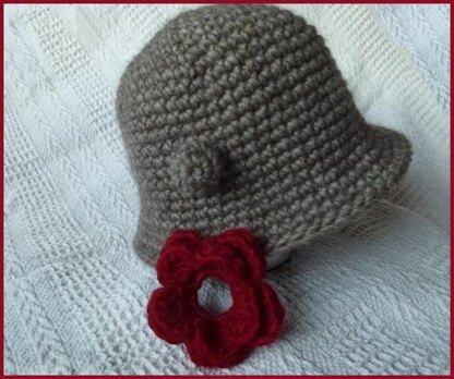 Crochet Cloche Hat